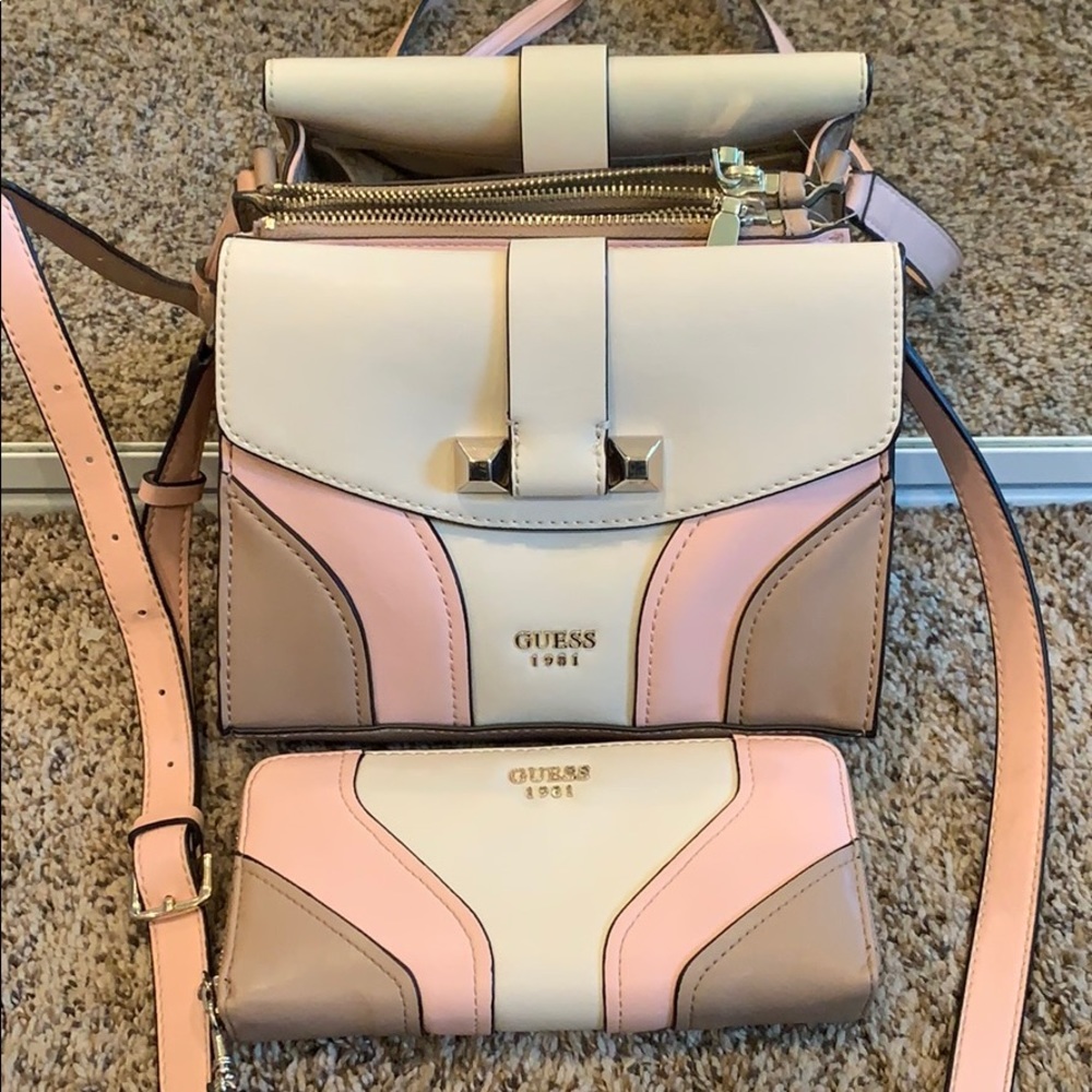GUESS purse with matching wallet